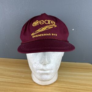Vintage Creare Engineering Adjustable Cap Hat Made In USA imperial headgear